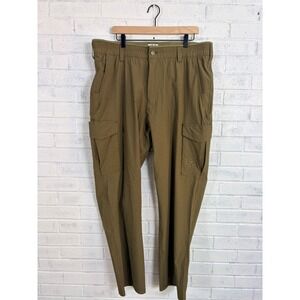 Zero Fox Trot Lite Tech Cargo Pants Mens 40 Dark Olive Green Ripstop Stretch